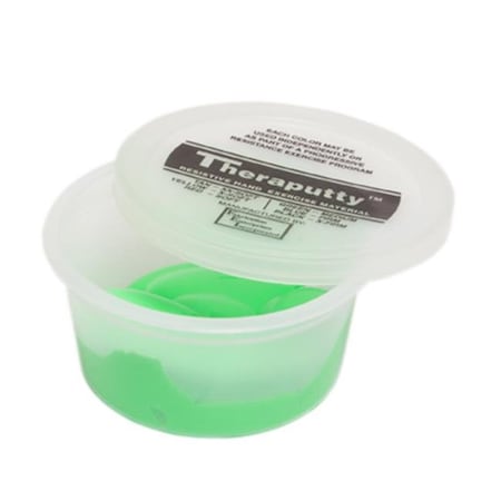 Fabrication Enterprises Fabrication Enterprises 10-0902 CanDo Theraputty Exercise Material; 2 Oz.; Green - Medium 10-0902